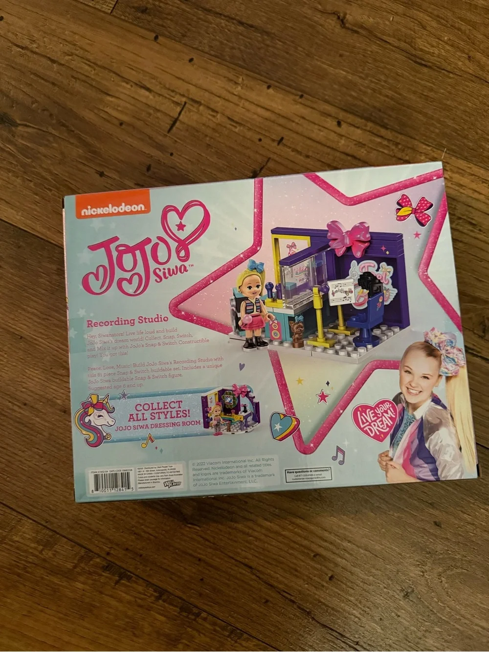 JoJo Siwa Recording Studio Playset - Pink, Purple, Blue